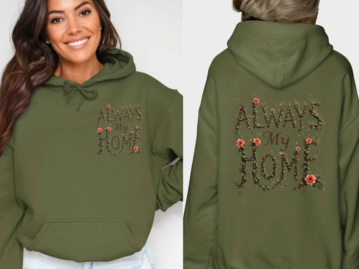 Mom Shirts: Always My Home Gift for New Mothers - Giftful Mom Hoodies