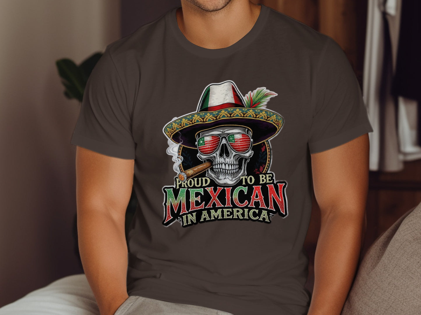 Proud to Be Mexican in America T-Shirt Product