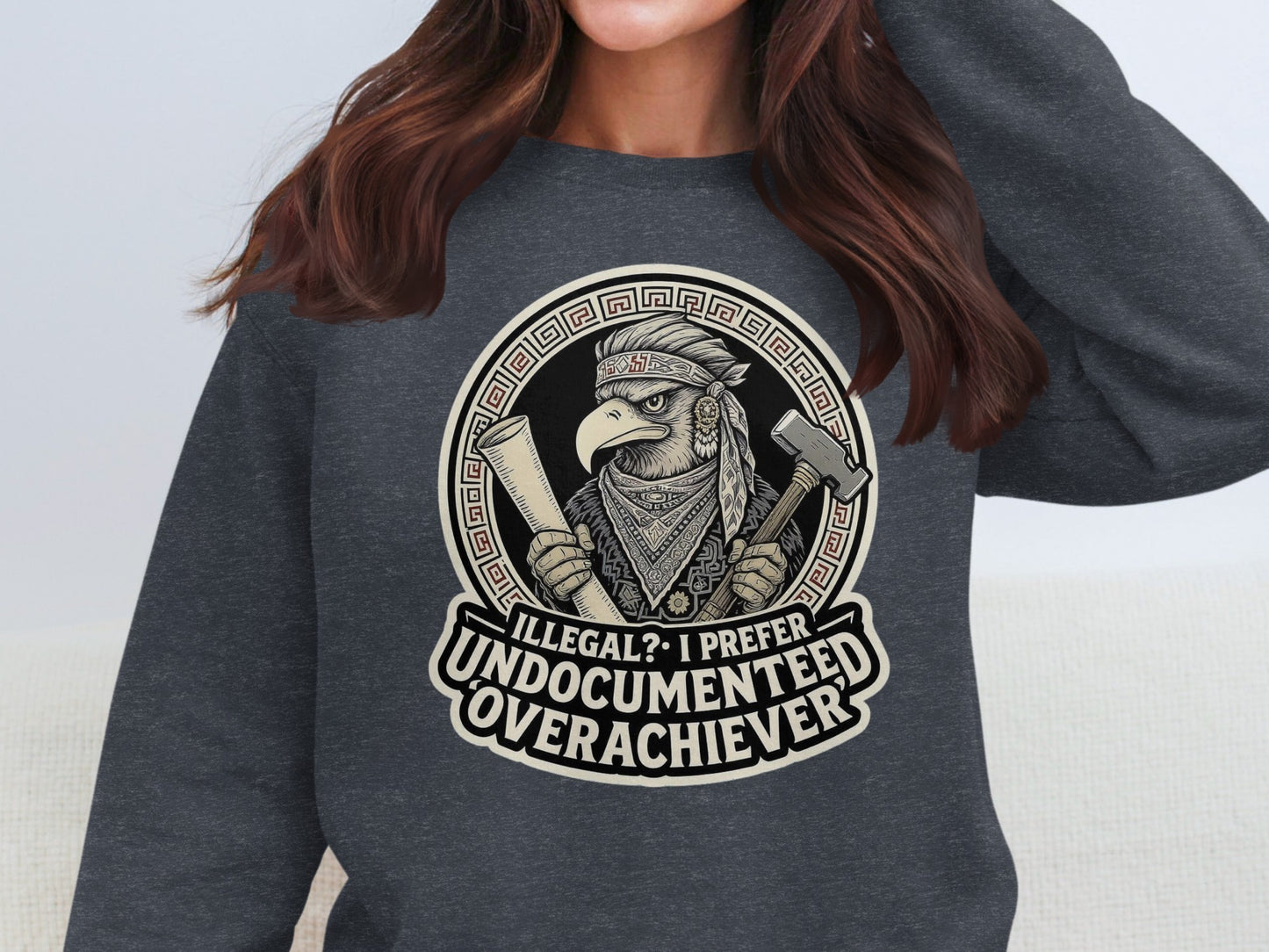 Undocumented Overachiever Graphic Sweatshirt product