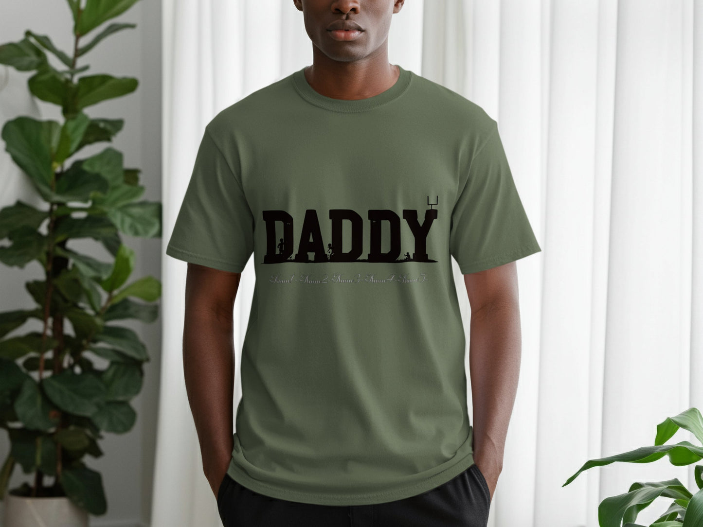 Daddy Graphic Casual Wear T-shirt Top Product type