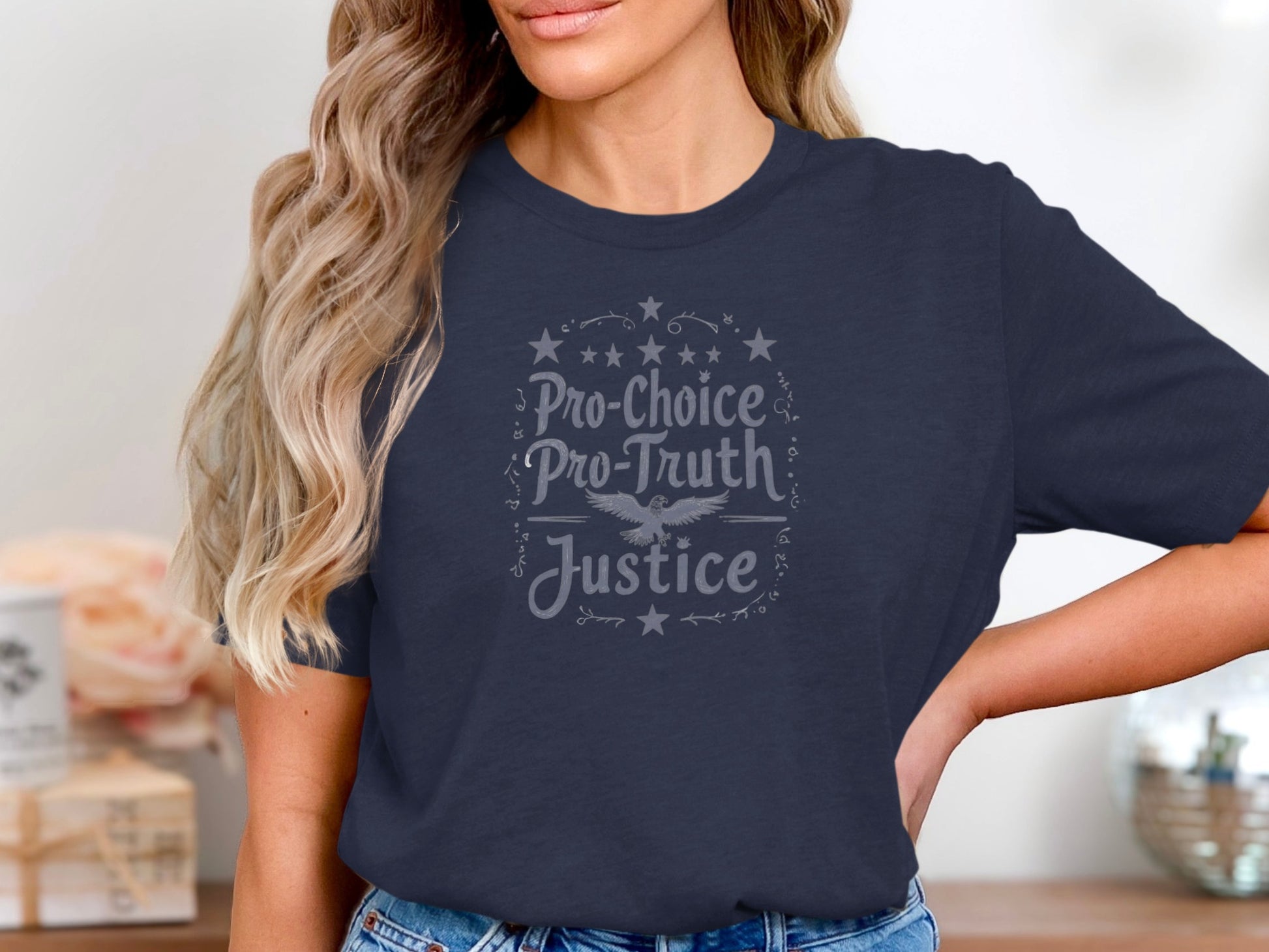 Pro-Choice Pro-Truth Justice Graphic Tee product