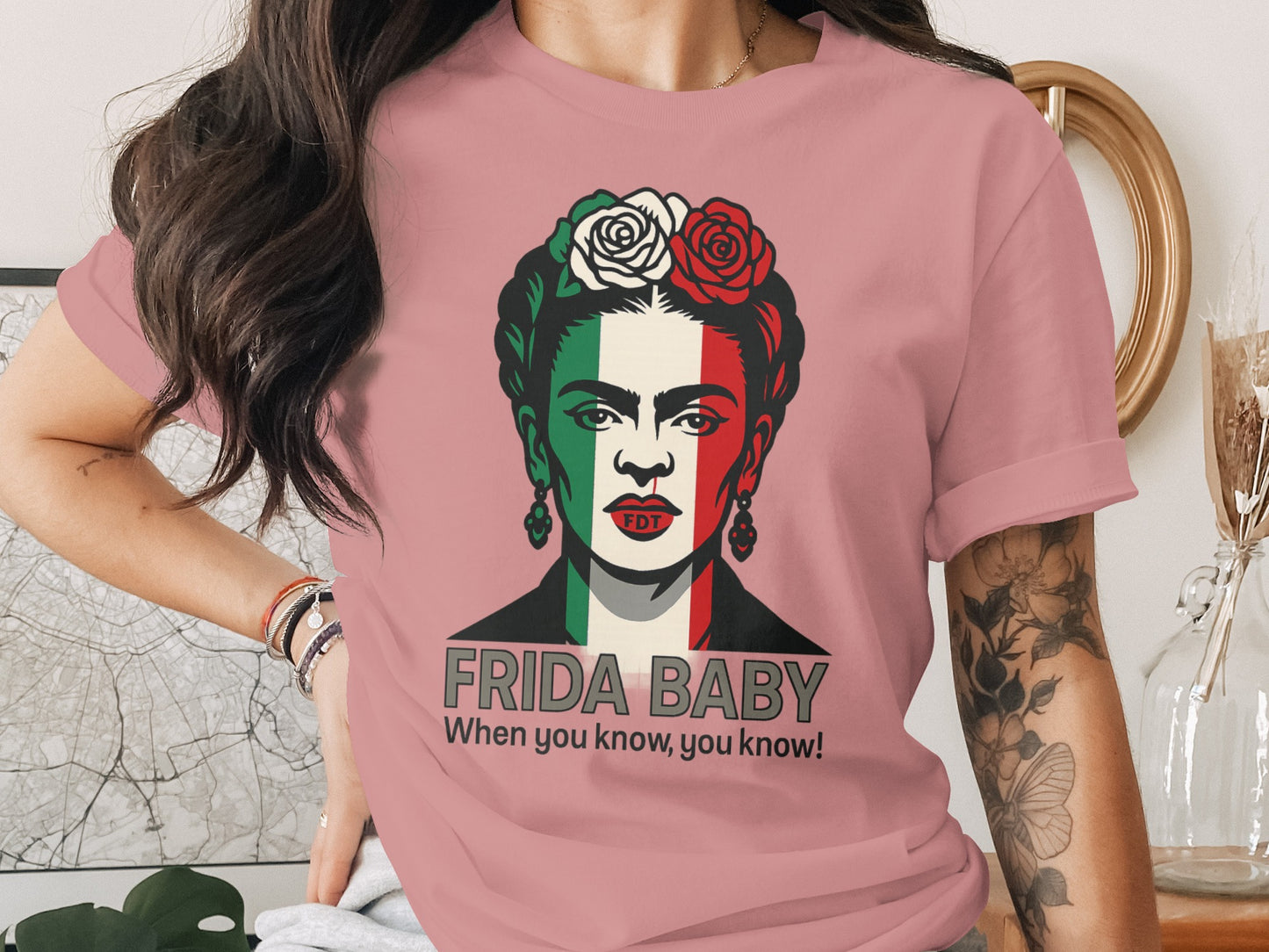 Frida Baby Graphic Print Statement Tee product