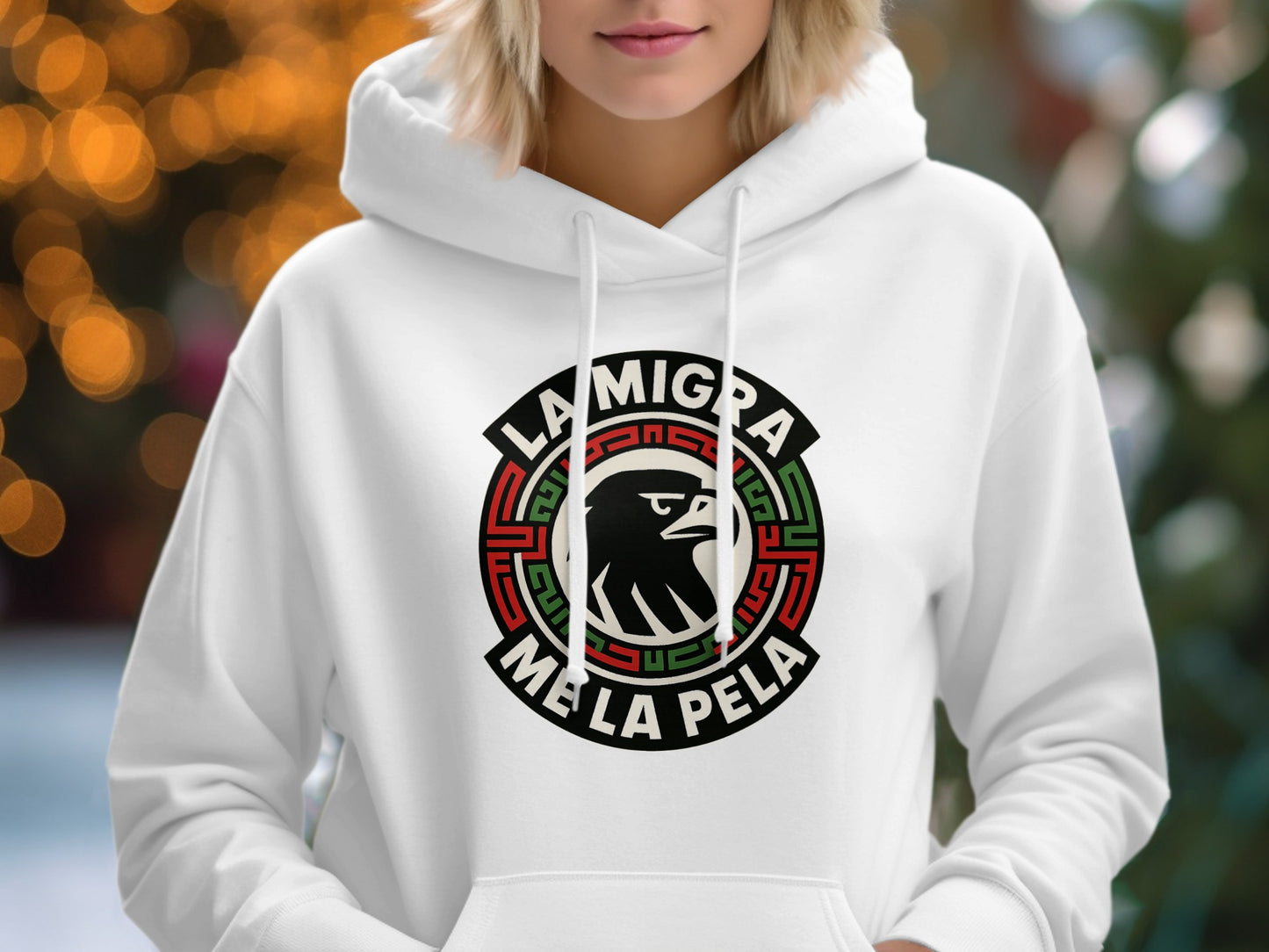 La Migra Me La Pela Graphic Hoodie product