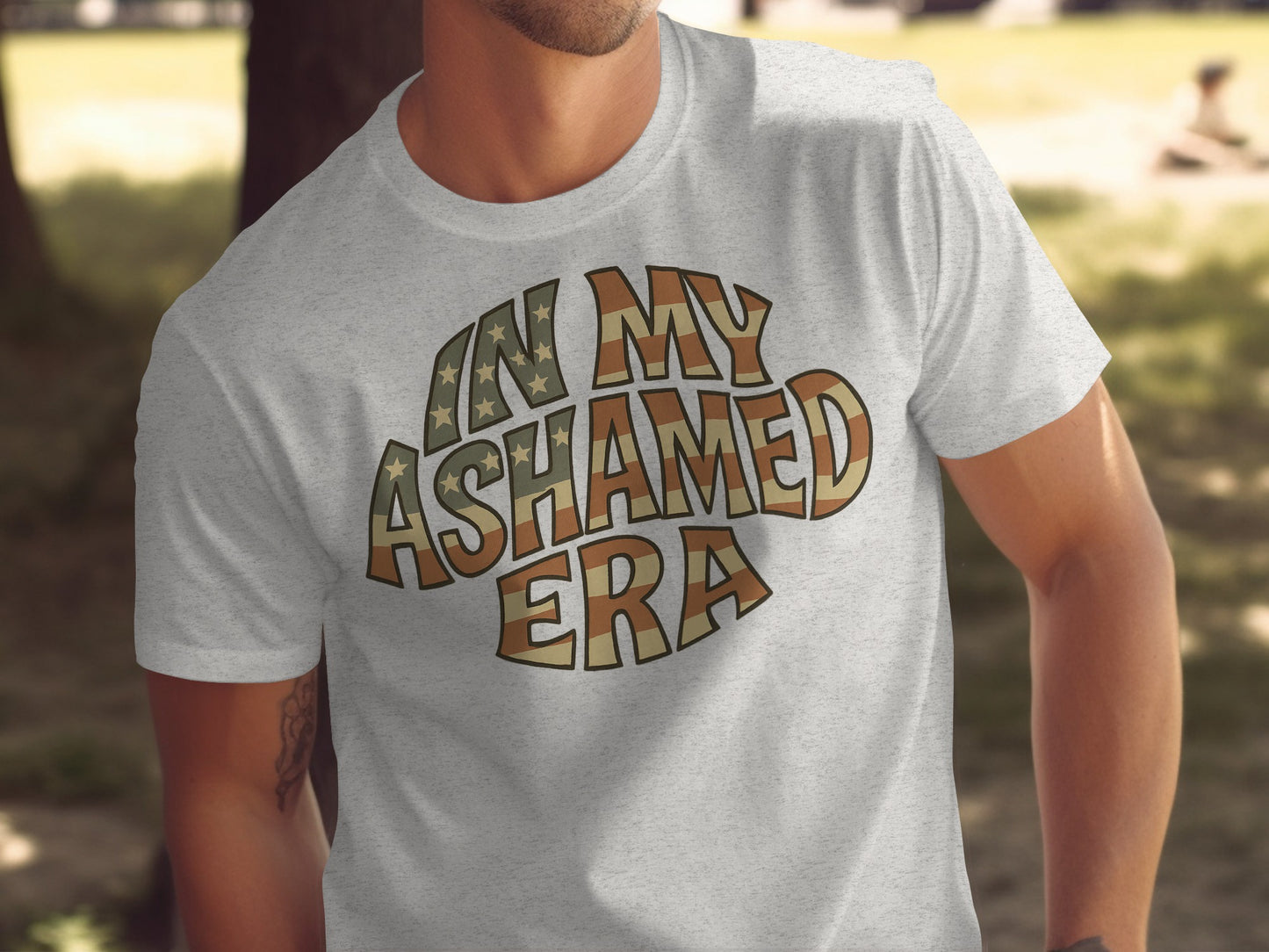 In My Ashamed Era Graphic Statement Shirt product