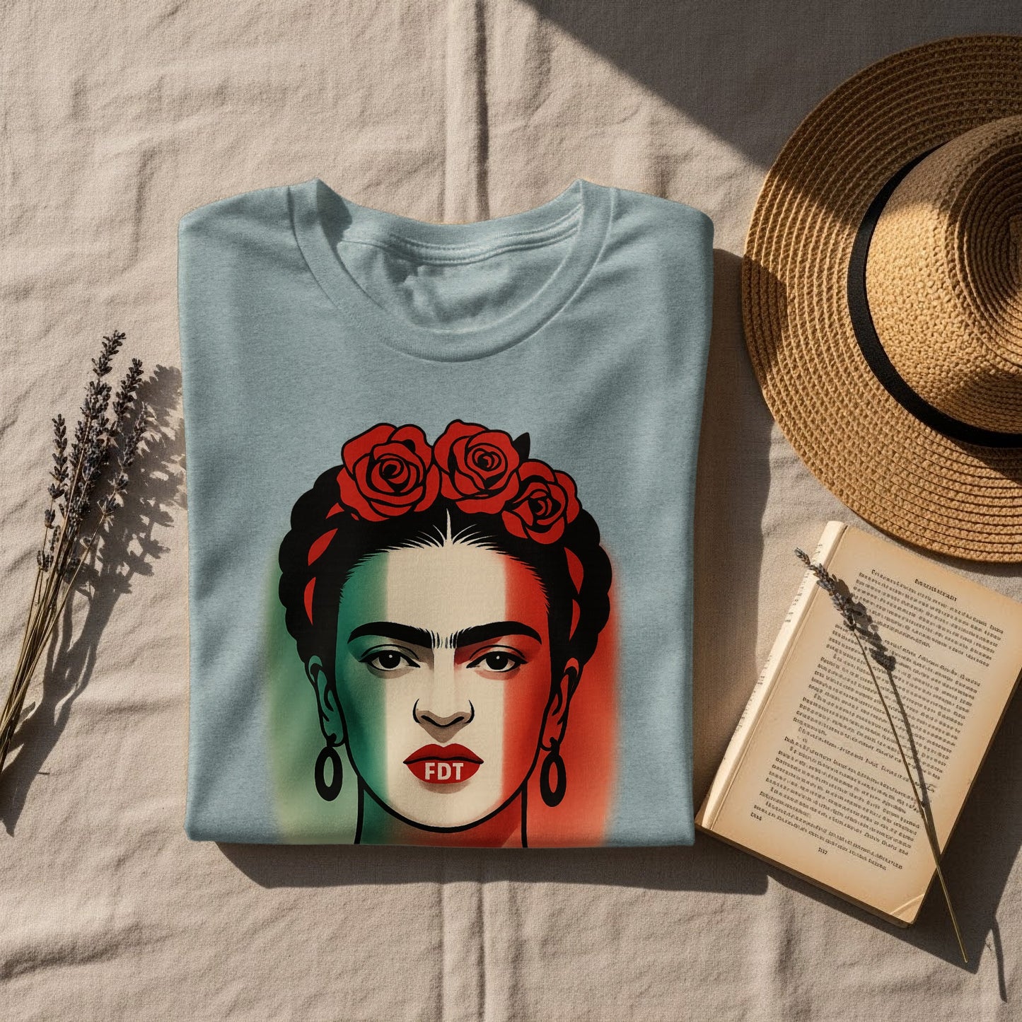 Frida Kahlo Graphic Design Art T-shirt product type