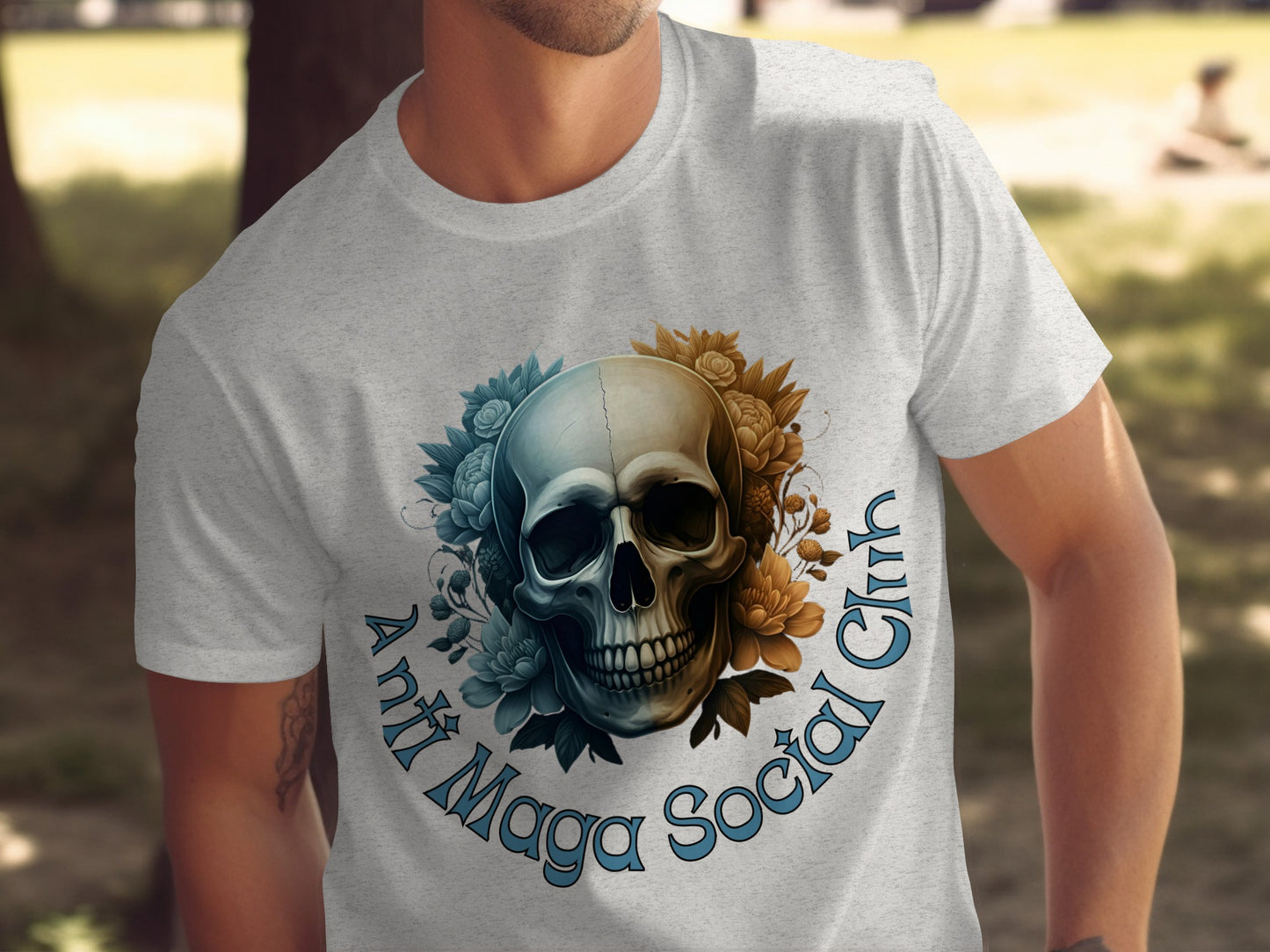 Anti Maga Social Club Skull Graphic Tee product