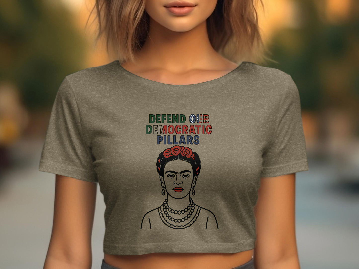 Defend Our Democratic Pillars Graphic T-Shirt product