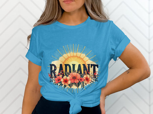 Radiant Sunshine Graphic Tee casual product type