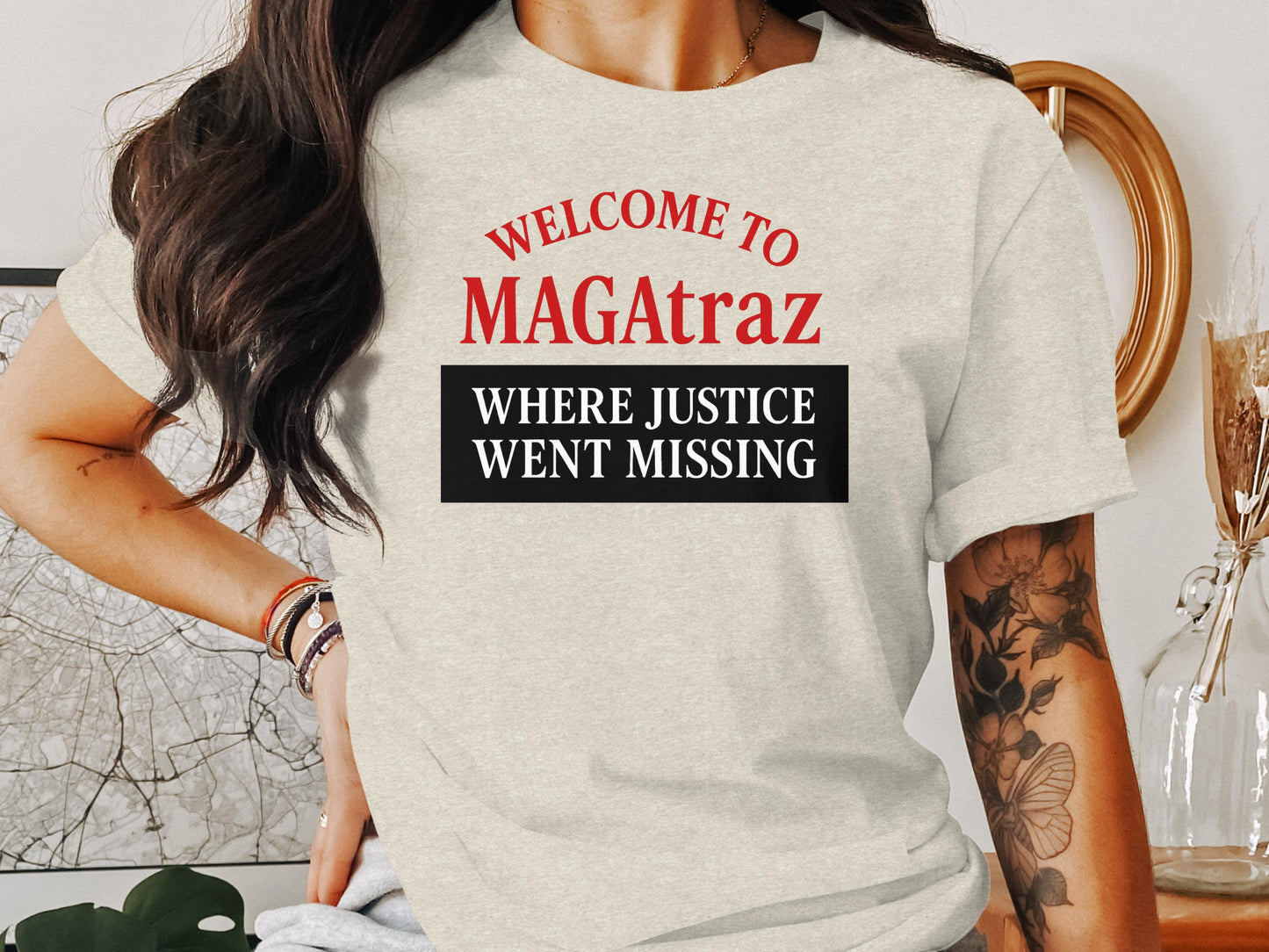 Welcome to MAGAtraz Where Justice Went Missing product type