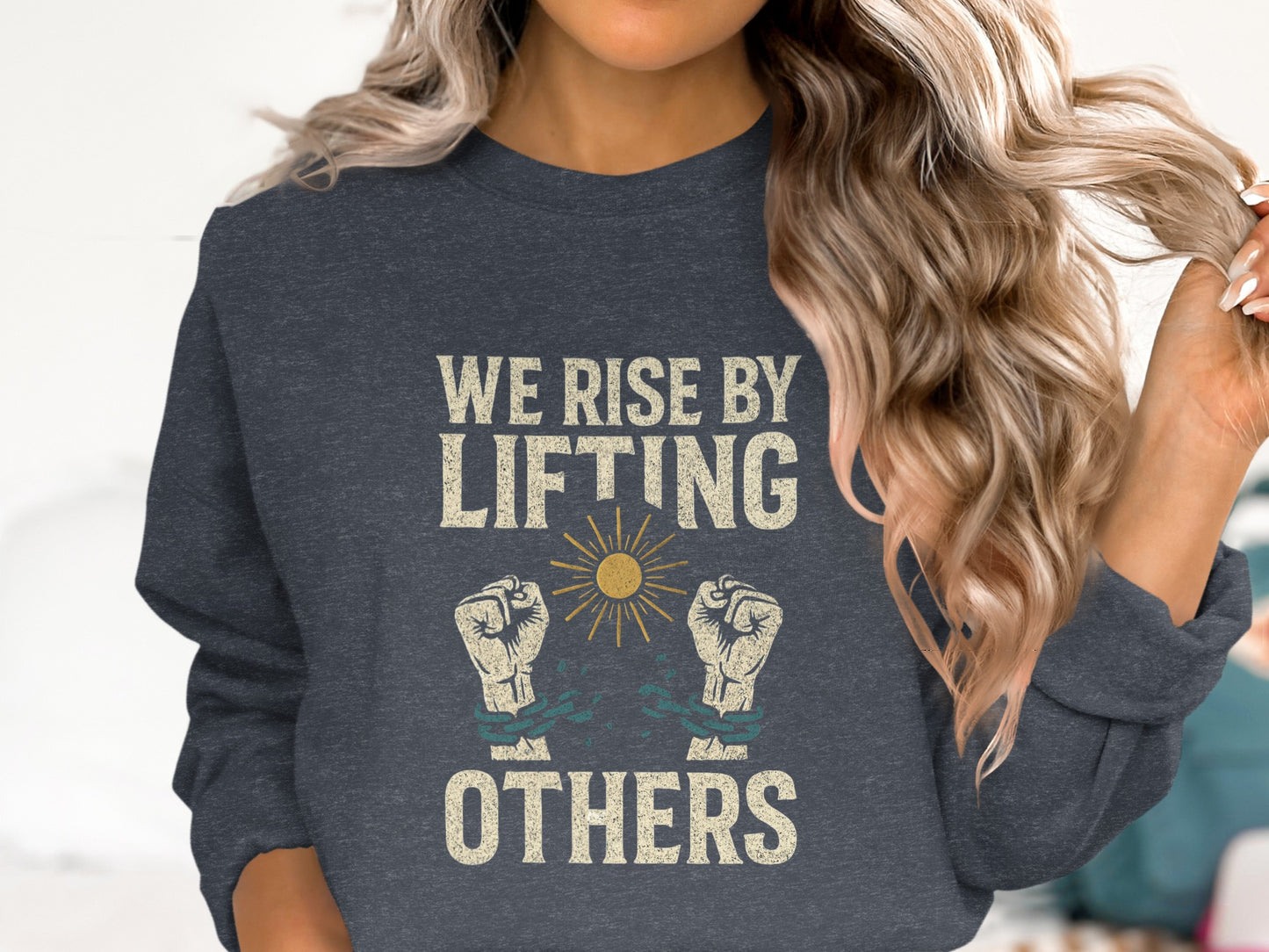 Inspiring Positive Message Graphic Sweatshirt product