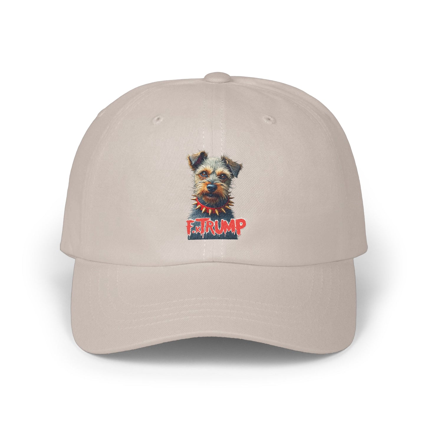 Cute Dog with Text Embroidery Design Baseball Cap product