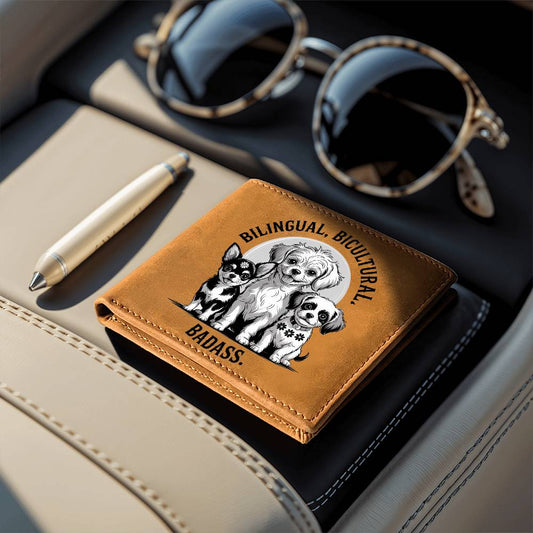 Custom Graphic Leather Wallet