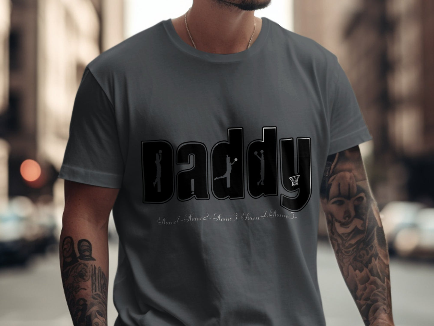 Daddy Graphic Casual Fashion Tee product