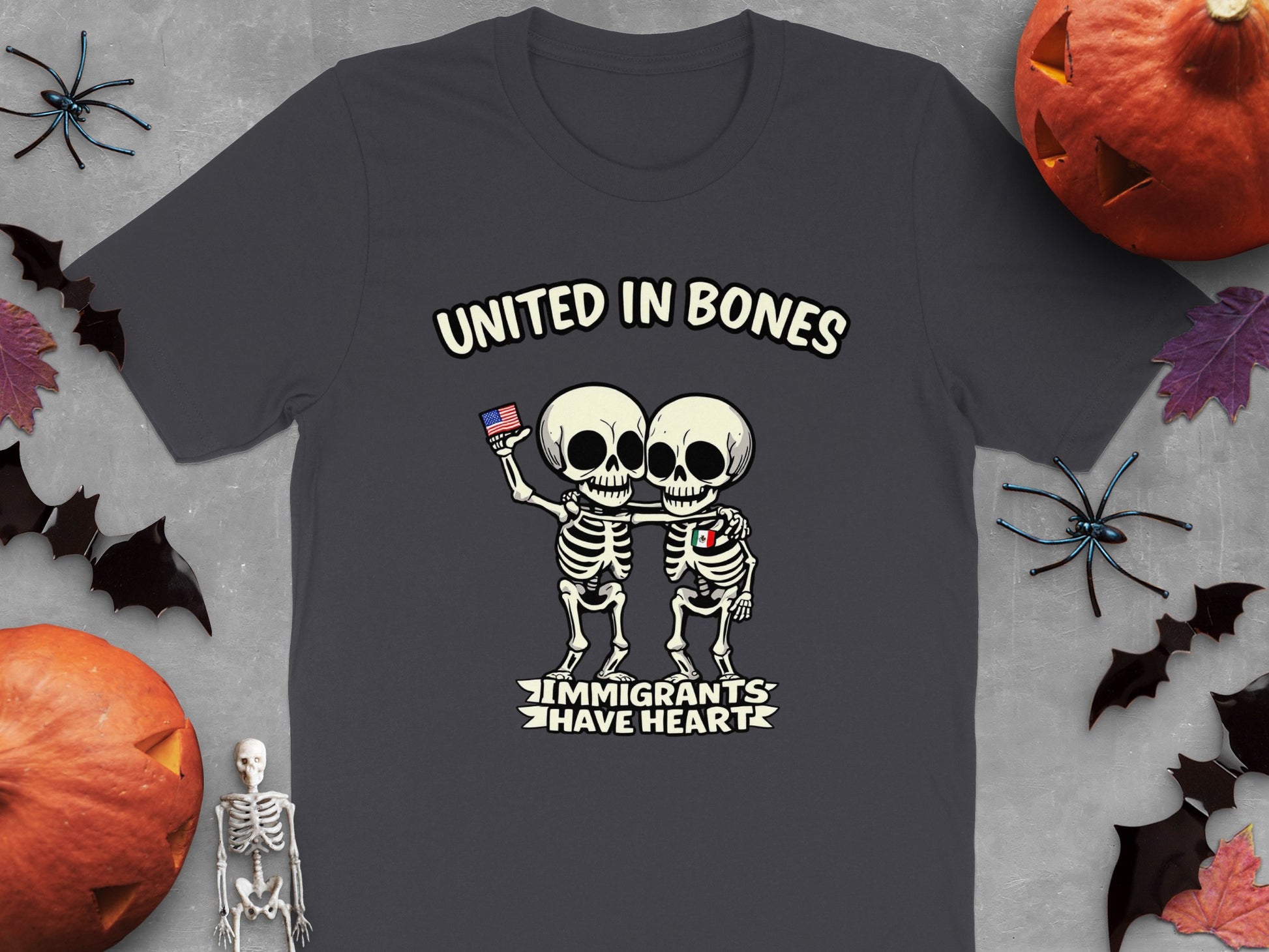 United in Bones Immigrants Have Heart T-shirt product