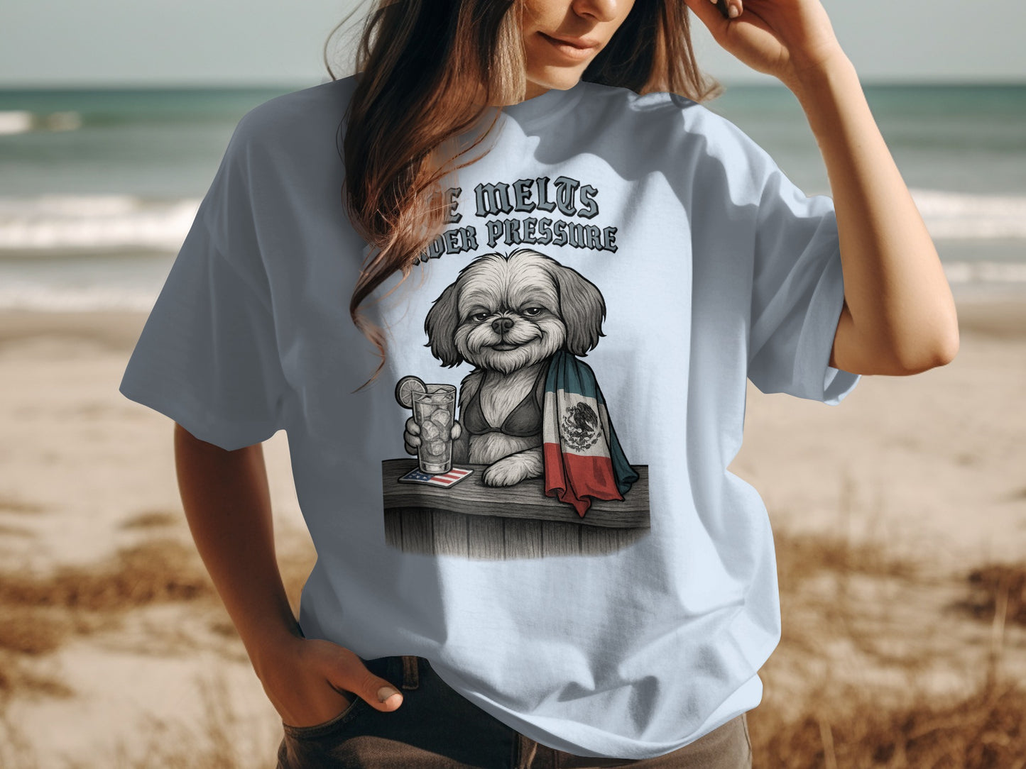 She Melts Under Pressure Dog Lover T-shirt product type