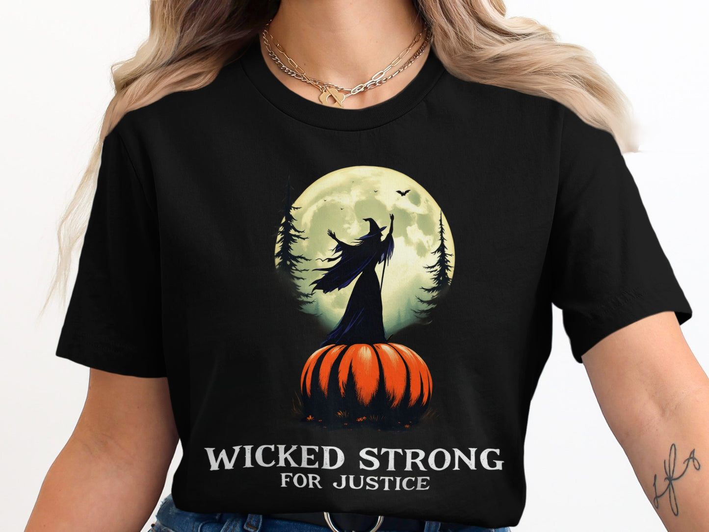 Wicked Strong for Justice Graphic T-Shirt product type