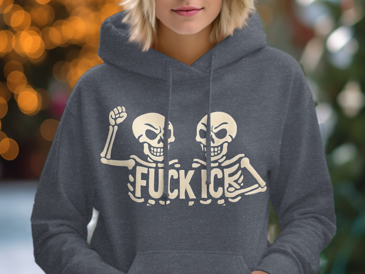 Skull Skeleton Graphic Hoodie Unique Hoodie product
