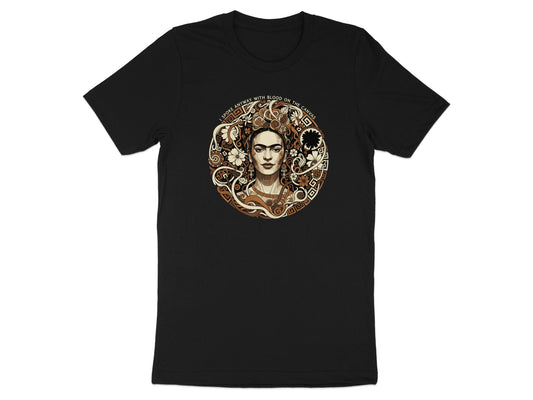I Spoke Anyway with Blood Frida Kahlo Portrait T-Shirts