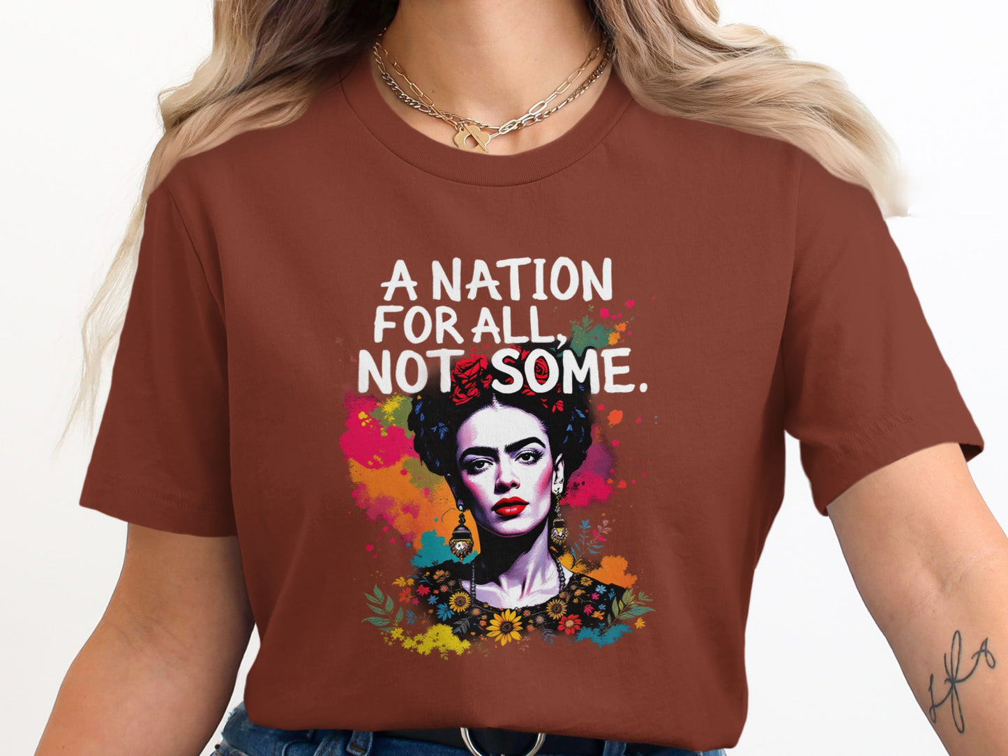 A Nation For All Not Some Graphic T-shirt product