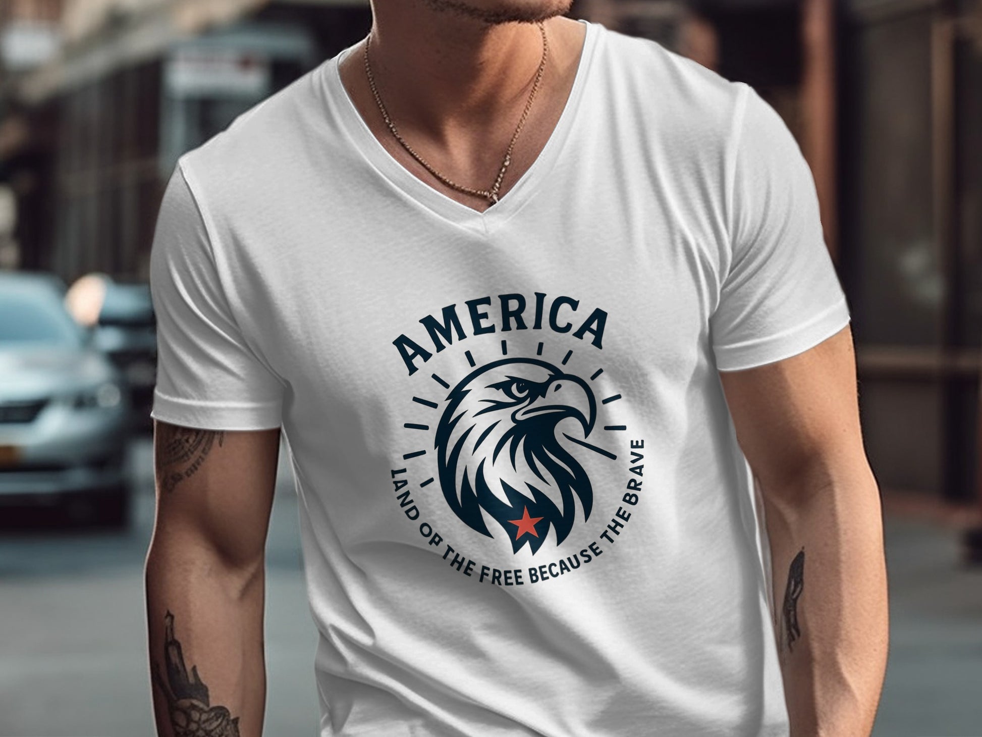 America Land of the Free Because the Brave shirt product