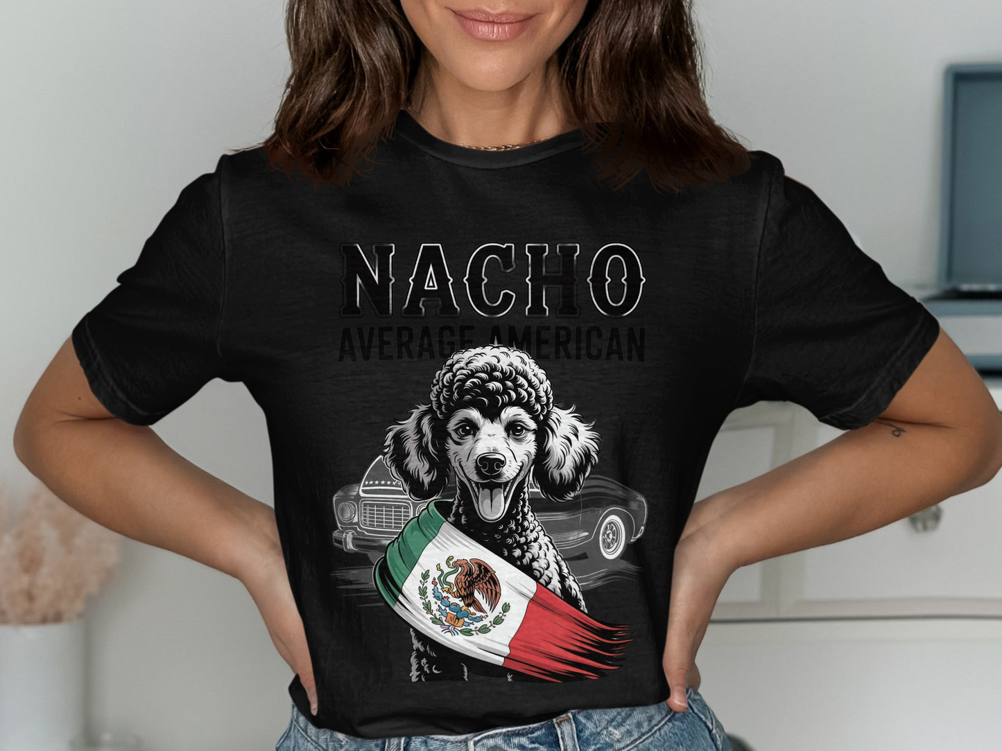 Nacho Average American Graphic T-Shirt product type