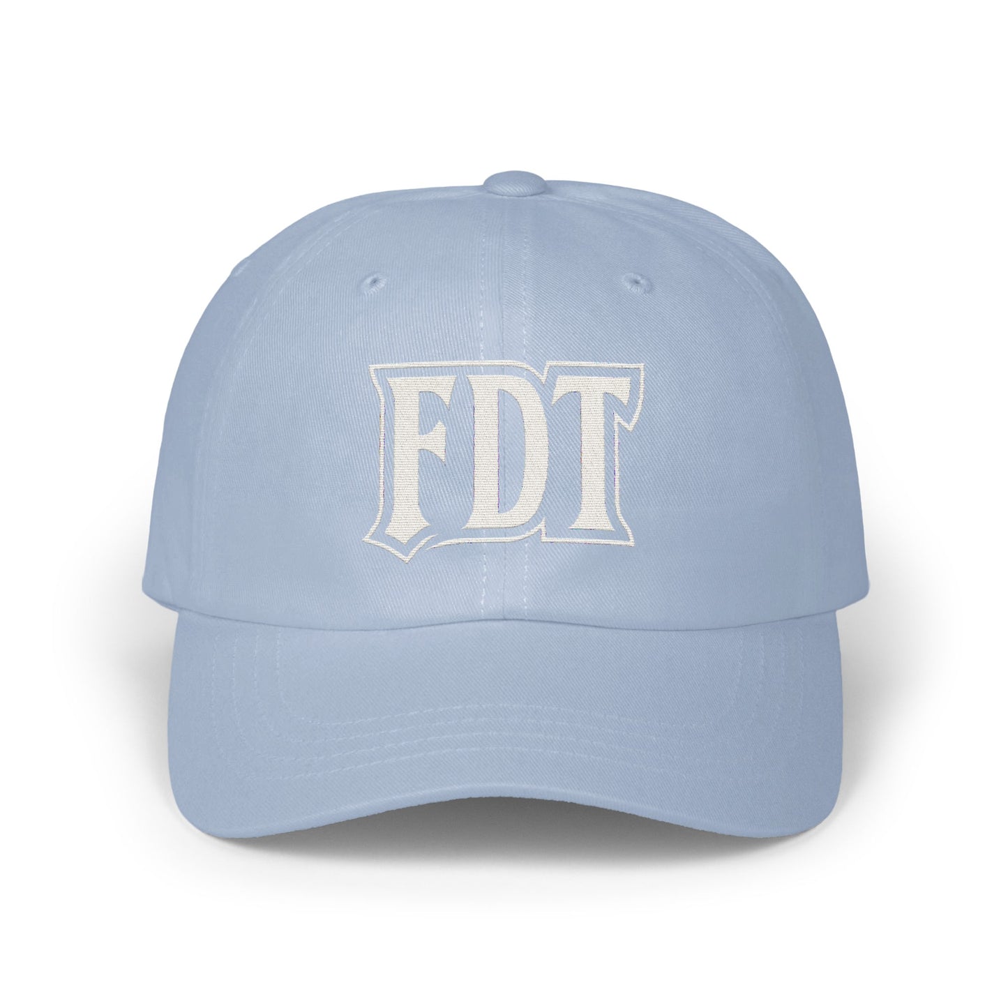 FDT Embroidered Light Blue Baseball Hat product type