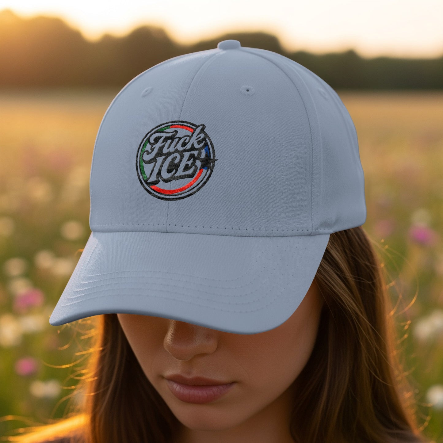 Fuck ICE Statement Cap Unique Headwear product type