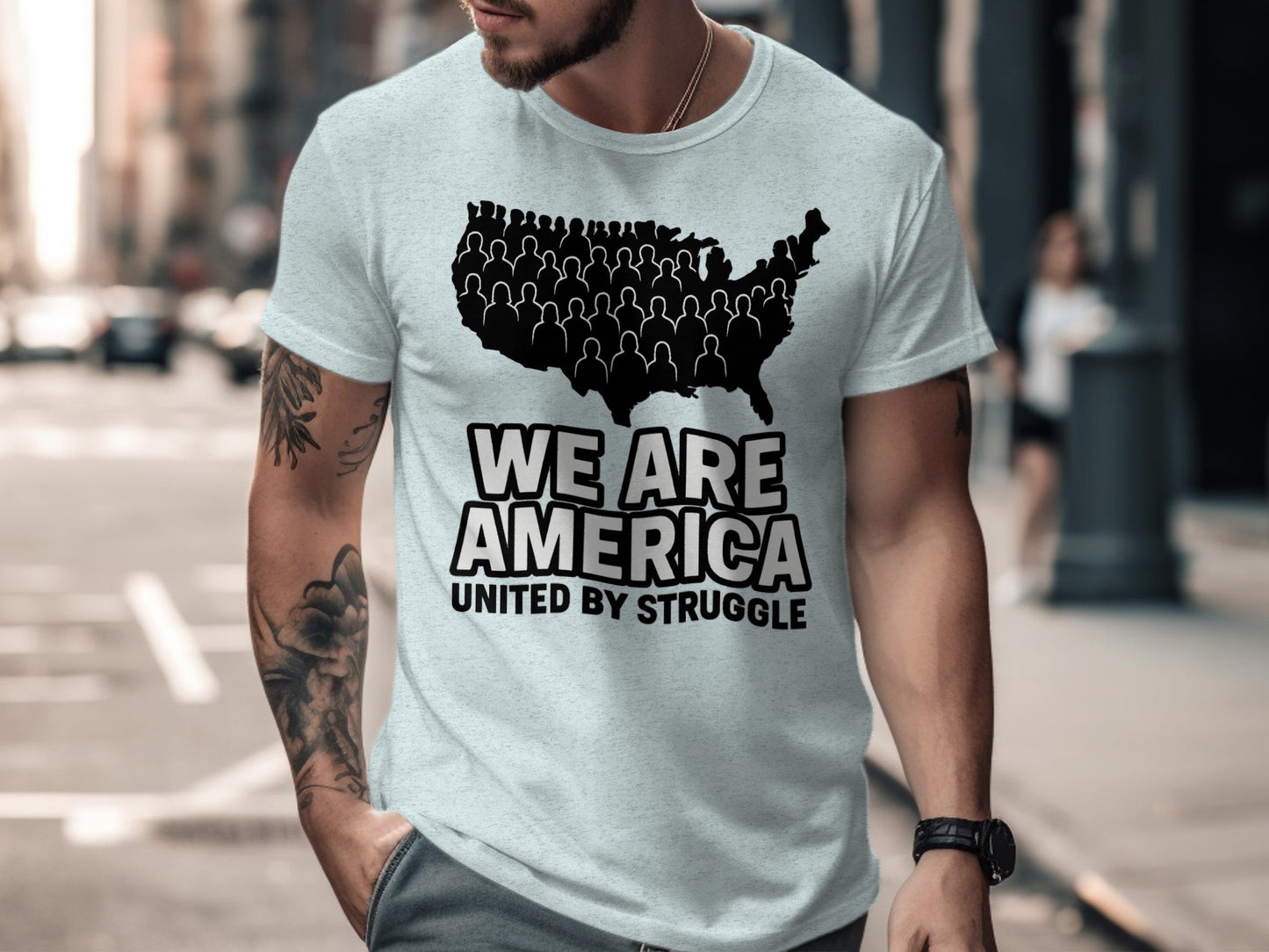 We Are America United By Struggle Graphic Tee product