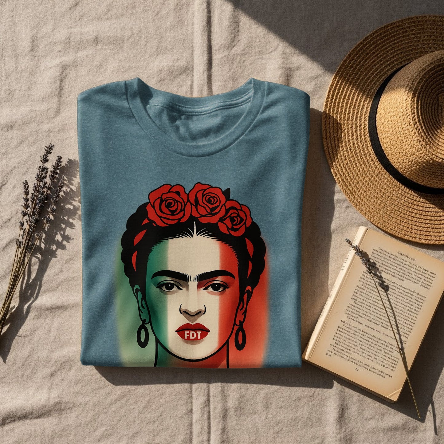 Artistic Frida Kahlo Graphic T-Shirt product type