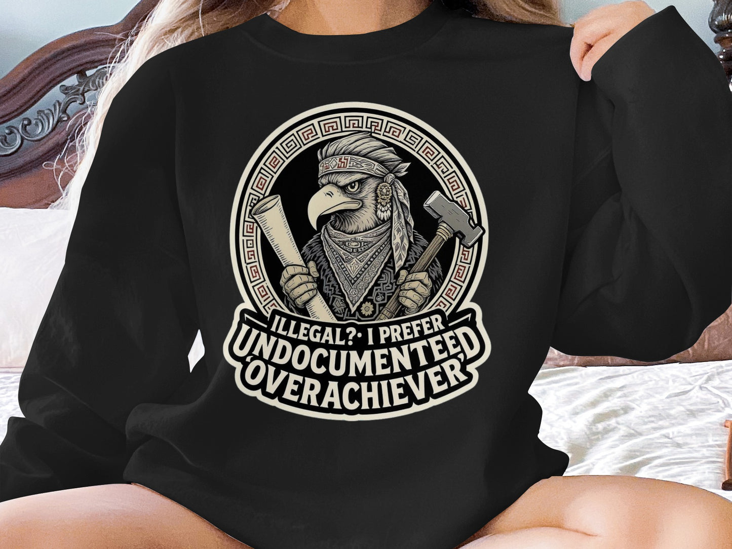 I Prefer Undocumented Overachiever Graphic Shirt Product