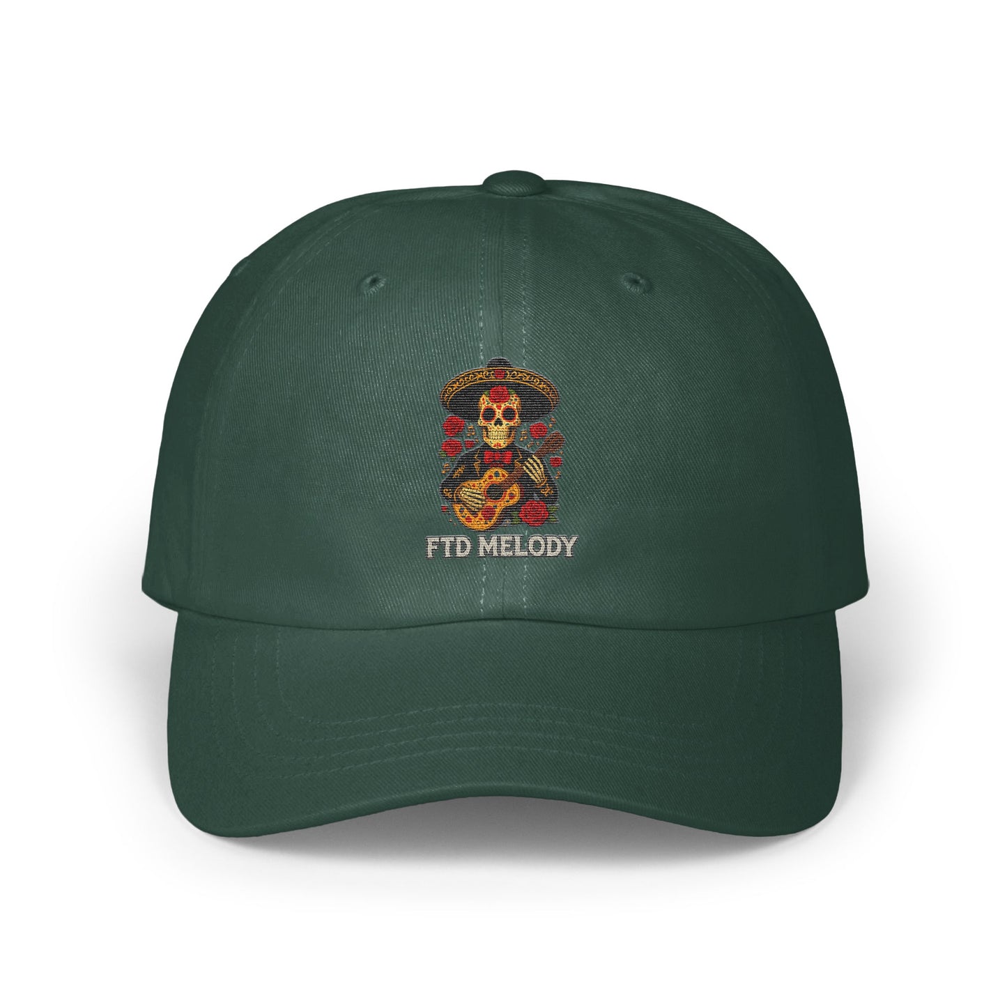 FTD Melody Skull Graphic Adjustable Baseball Cap product type