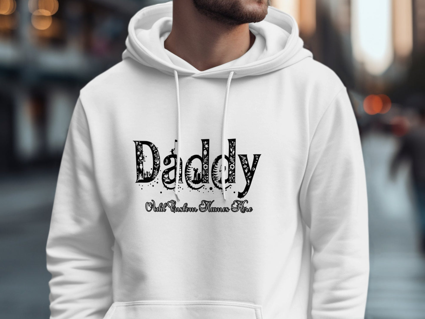 Daddy Cool Custom Name Text Hoodie product