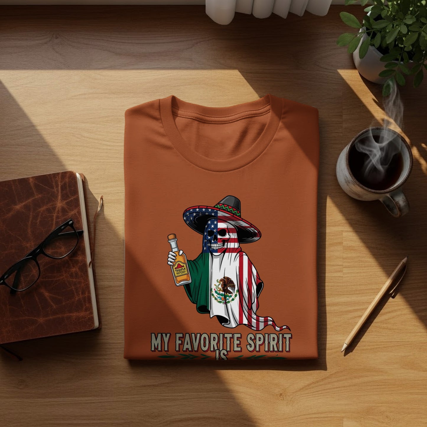 My Favorite Spirit is Hot Sauce Funny Graphic product