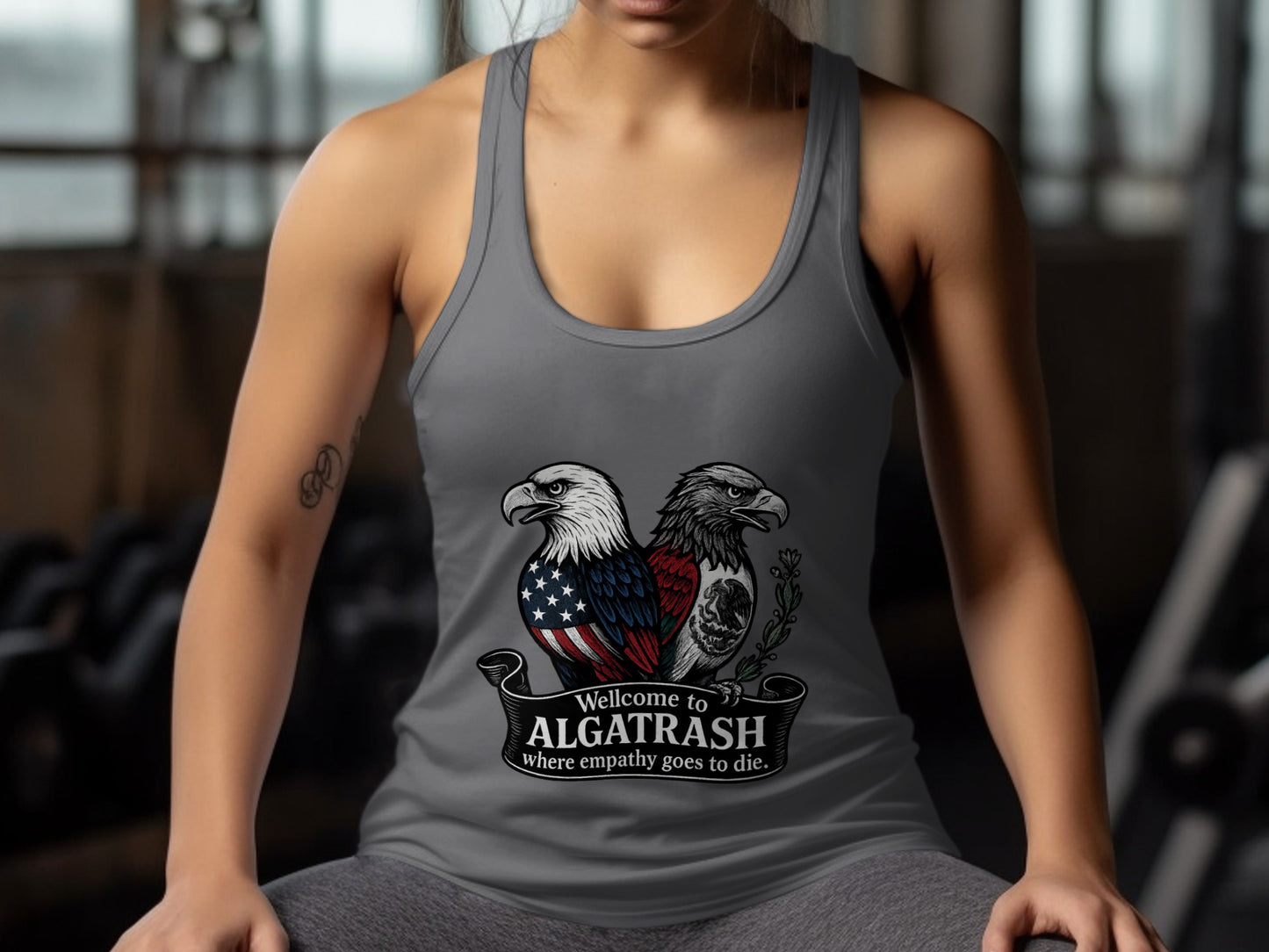 Welcome to Algatrash Empathy Gym Tank Top product type