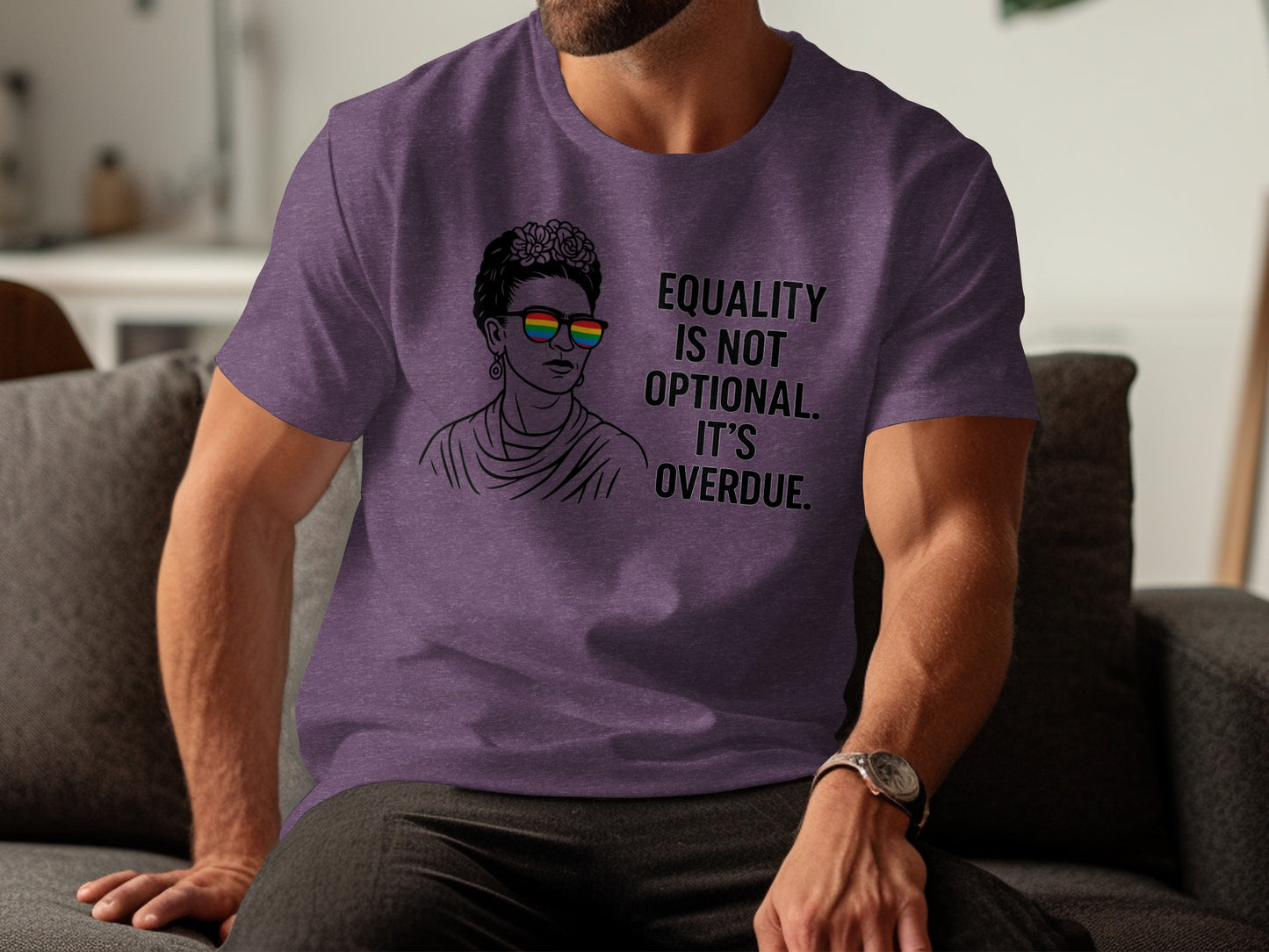 Equality Is Not Optional It's Overdue Graphic product