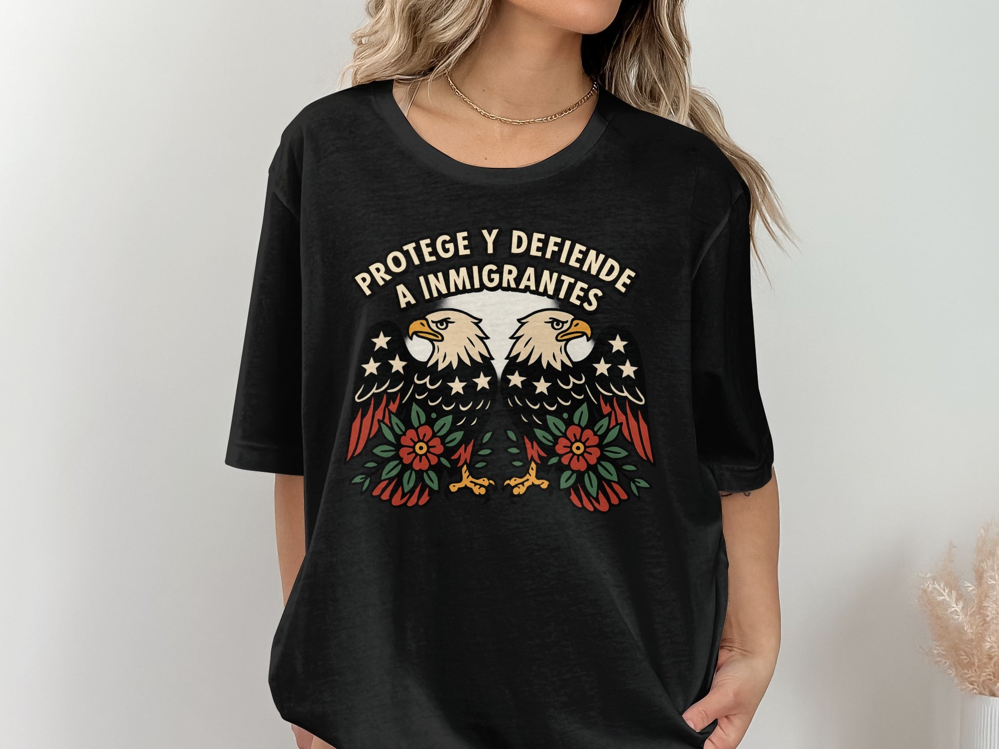 Protege y Defiende a Inmigrantes Eagle Printed product