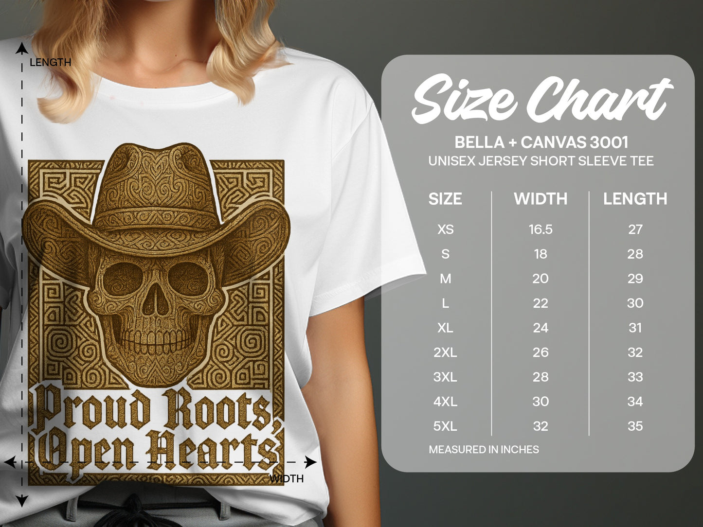 Proud Roots Open Hearts Unisex Jersey Short Sleeve Tee