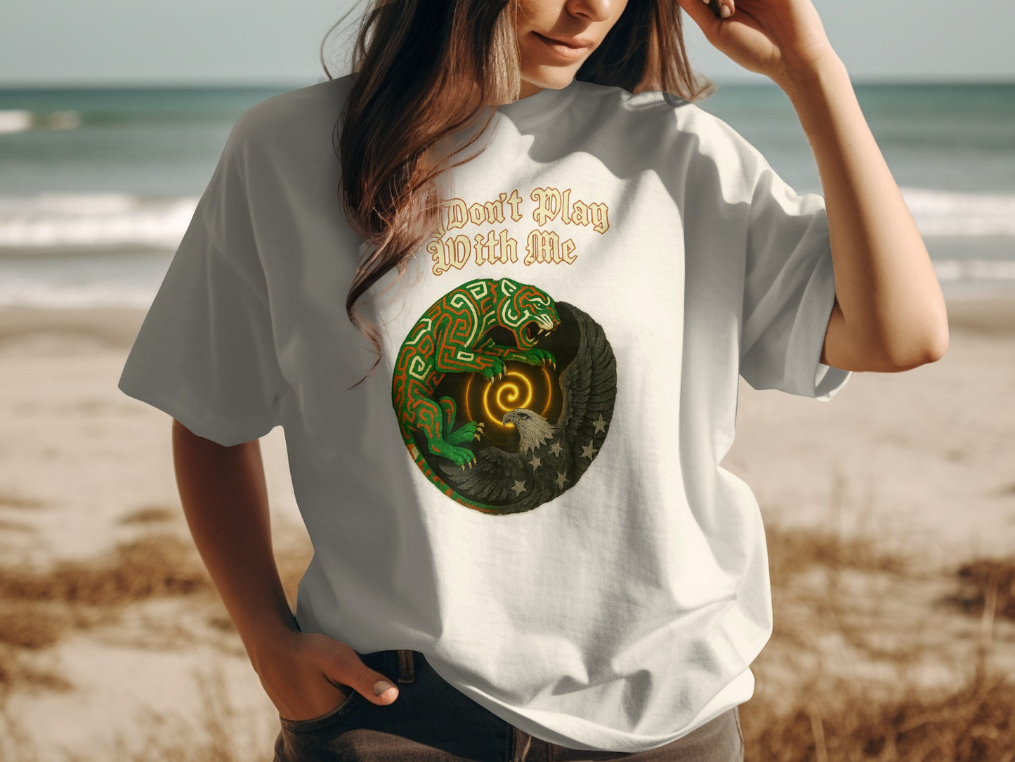 Don't Play With Me Graphic Tee Shirt product