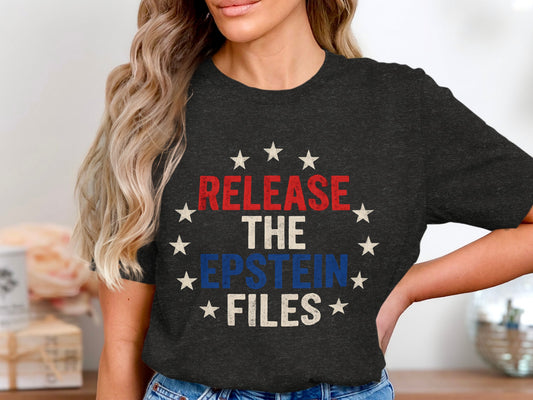 Release The Epstein Files Graphic Tee Shirt Product