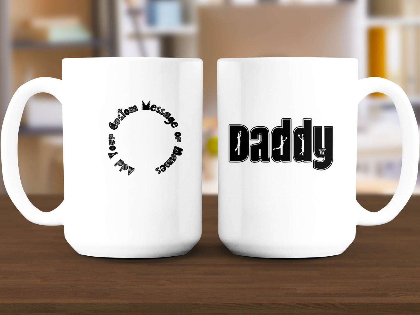 Customizable Daddy Mug with Personalized Message product