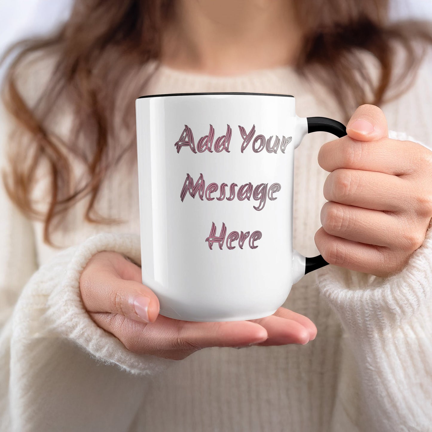 Personalized Add Your Message Here White Mug product