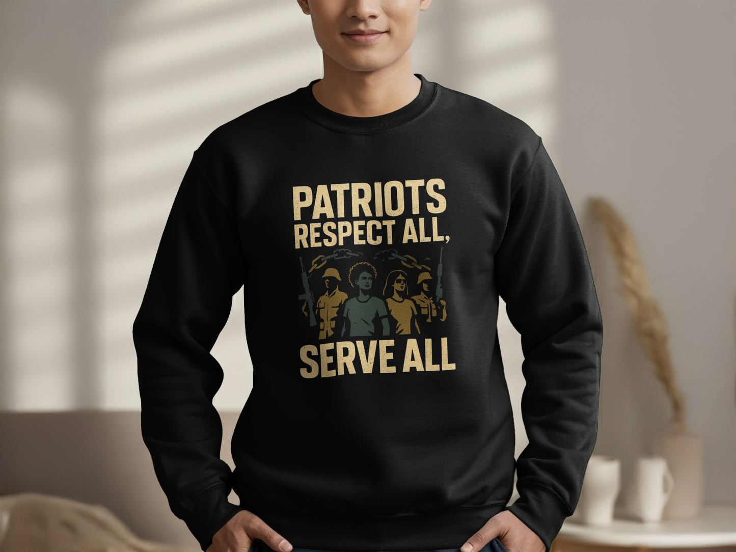 Patriots Respect All Serve All Sweatshirt product