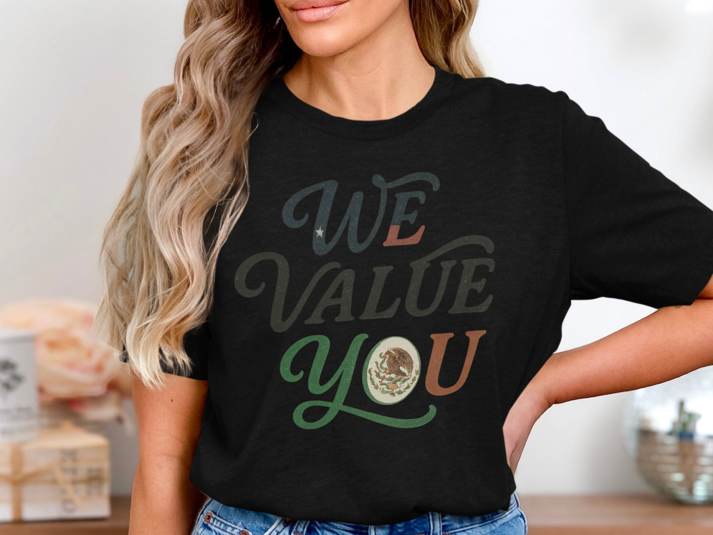 We Value You Graphic Tee product type