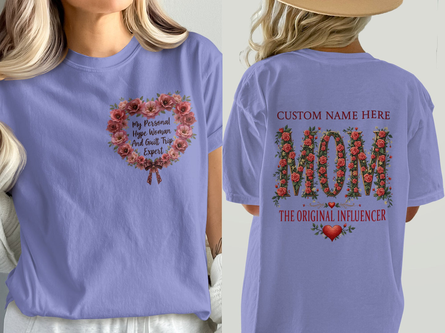 Personalized Mom The Original Influencer T-Shirt product type