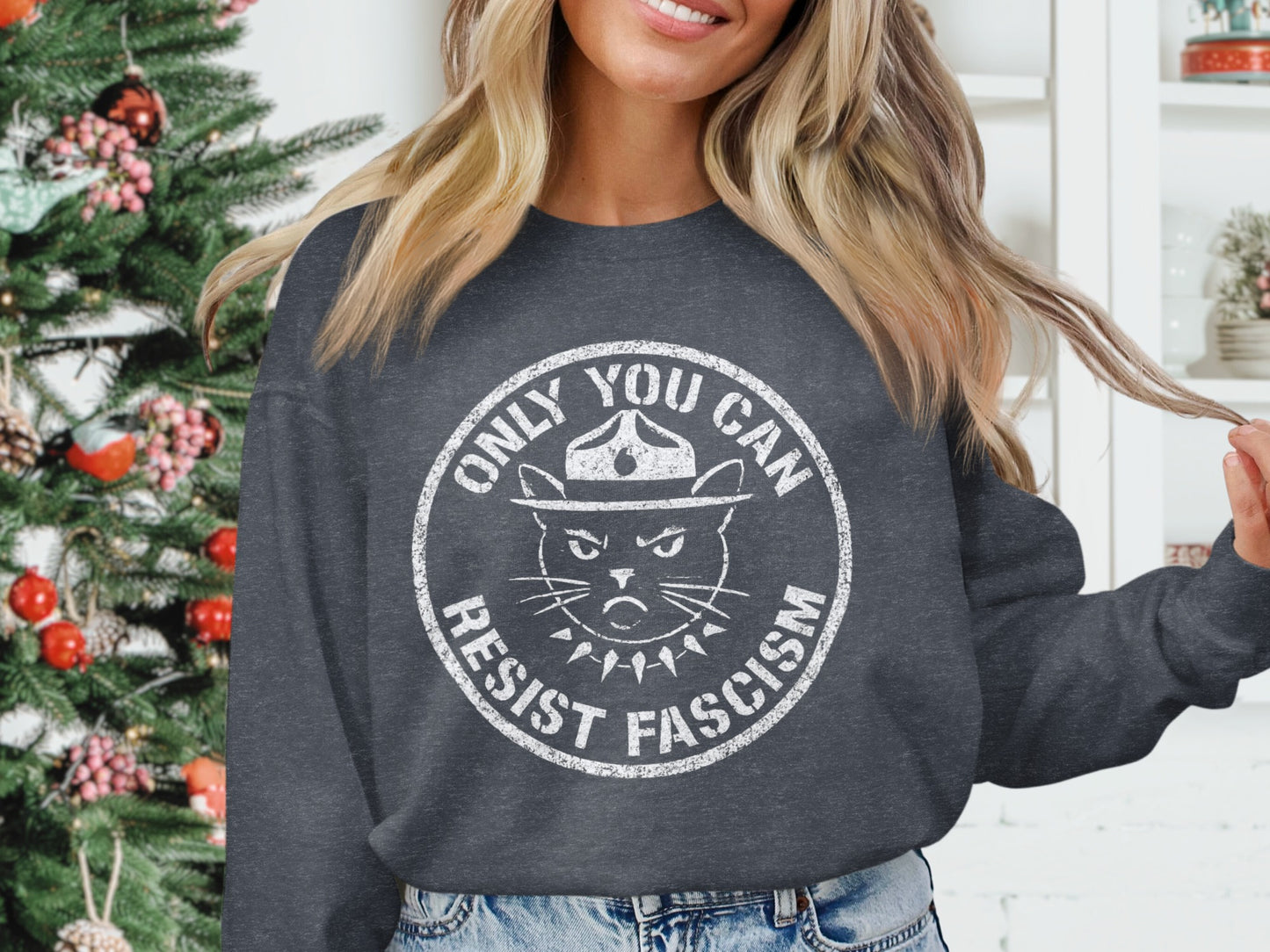 Only You Can Resist Fascism Sweatshirt product