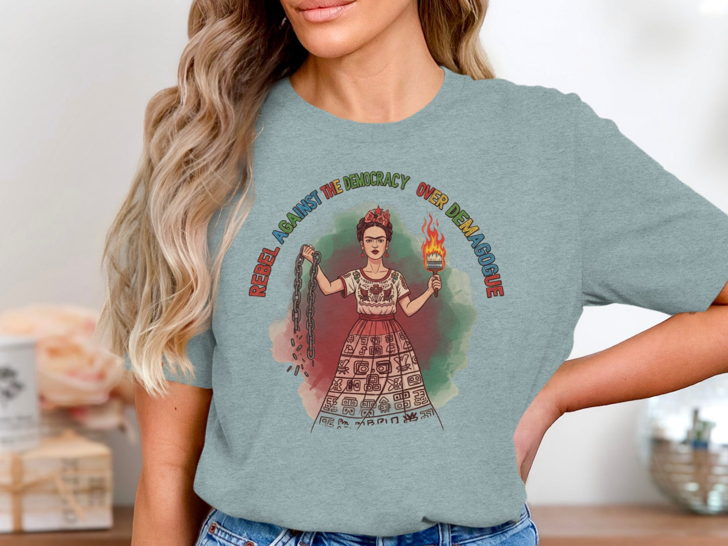 Rebel Against The Democracy Over Demagogue Shirt product