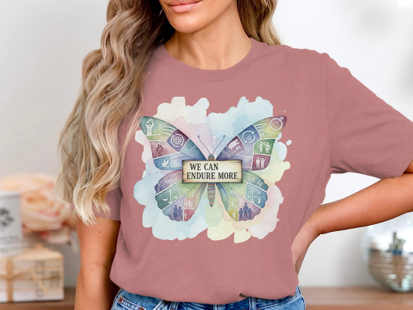 We Can Endure More Butterfly T-Shirt product type
