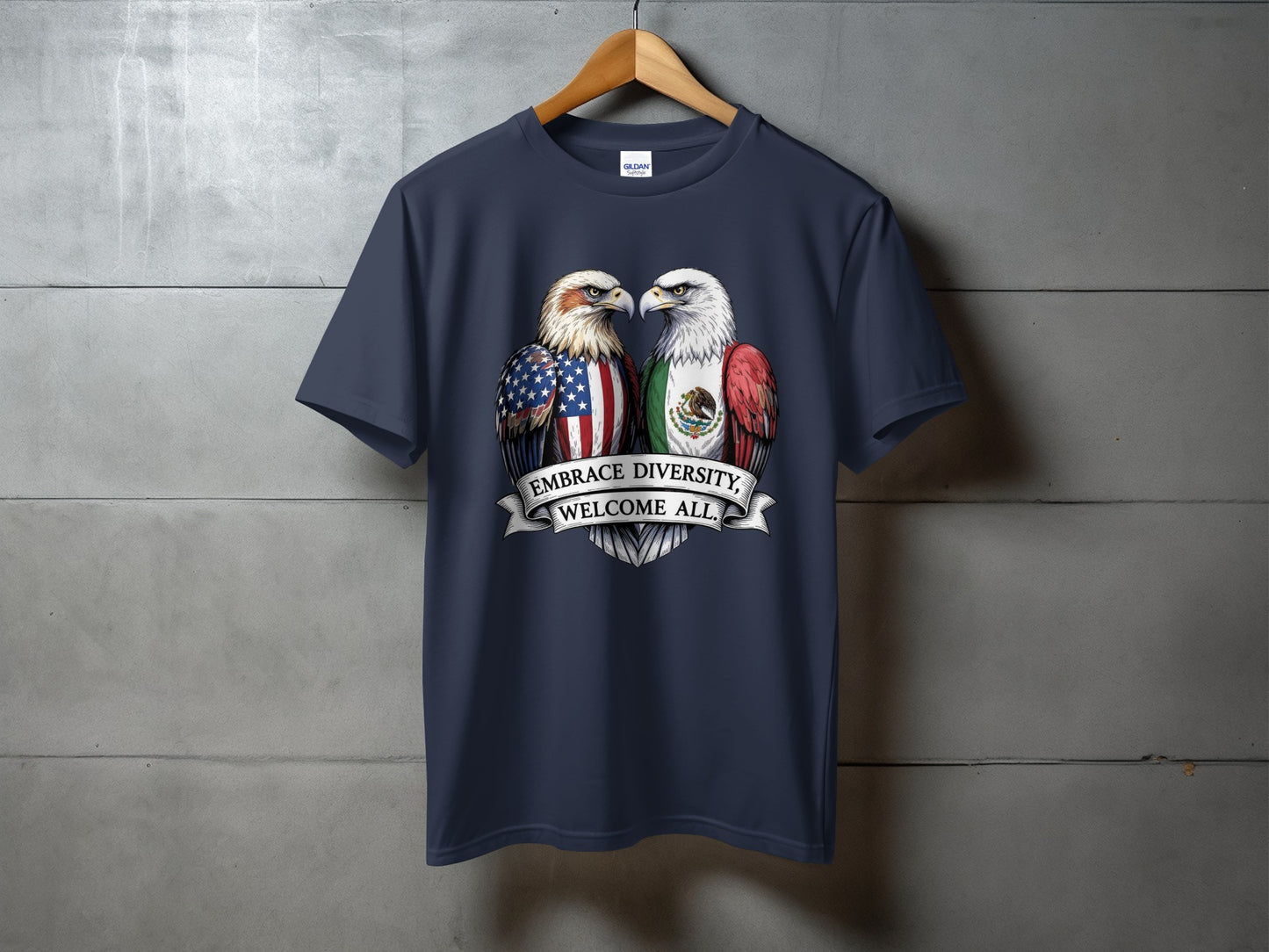 Embrace Diversity Welcome All Graphic T-shirt product