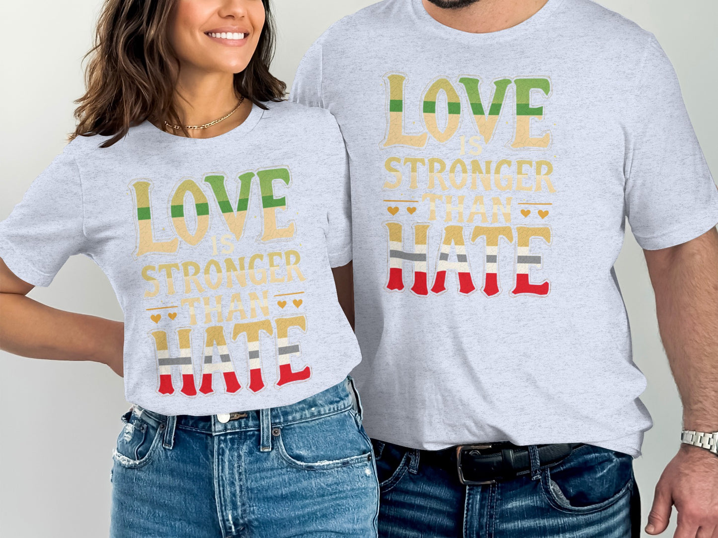 Love Is Stronger Than Hate Graphic T-Shirt product