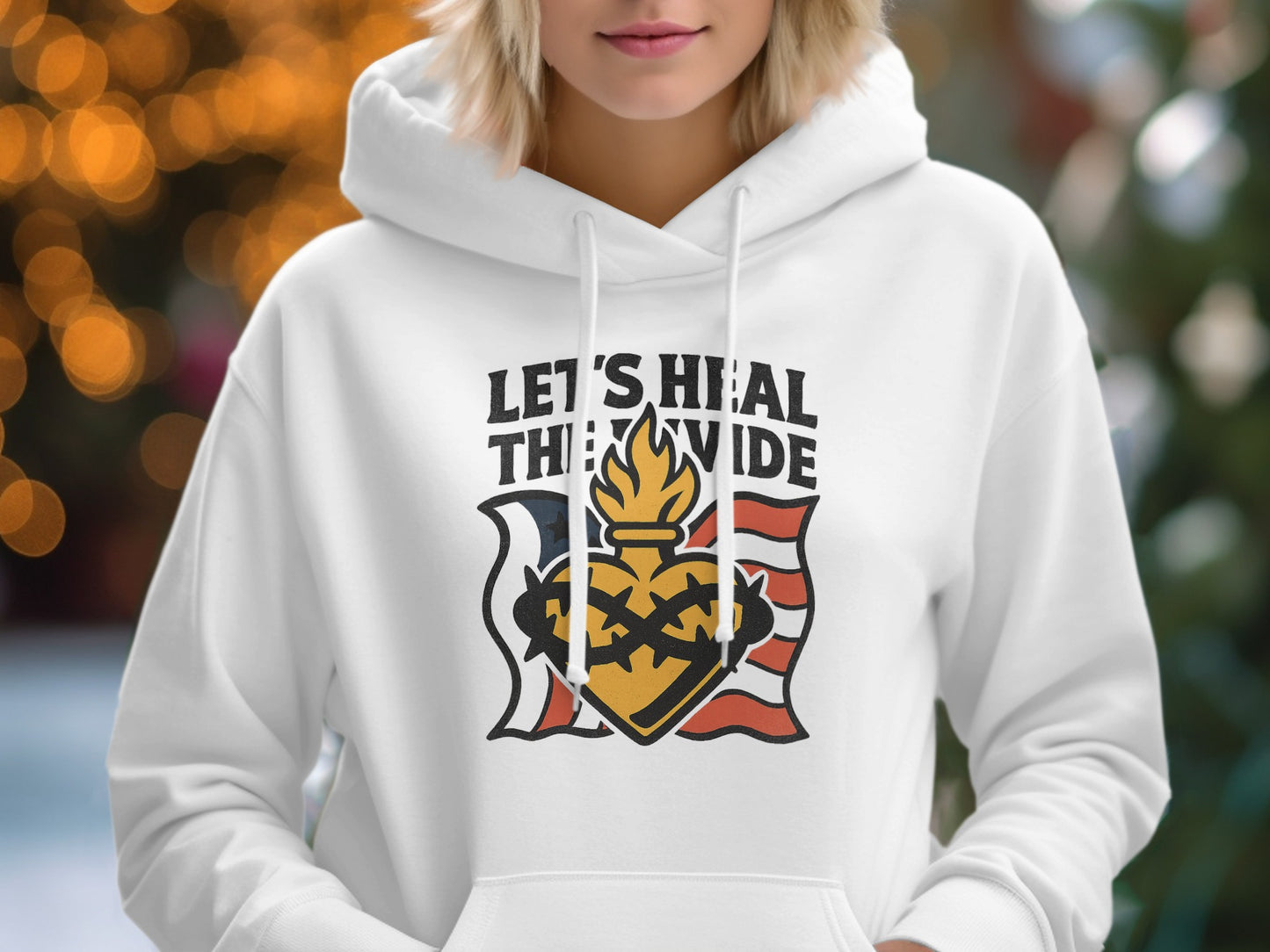 Let's Heal This Divide Graphic Hoodie product